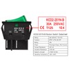Heschen High Current Rocker Switch, 30A 250VAC, ON-OFF 2 Position,
