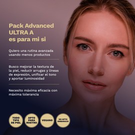 WRINKLES | Gesichtsserum für die Nacht mit Retinal Gesicht und Hals – Feuchtigkeitscreme für Damen, Hyaluronsäure und Niacinamid – LSF 50+ Photoprotektive Gesichtscreme – glatte und strahlende Haut