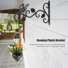 Ejoyous Hanging Plants Bracket, Hanging Basket Hooks, Hanging Basket Bracket, Wall Hanging, Plant Hook, Hanging Basket Holder, Hanging Basket Hook, Wall Mount for Living Room, Balcony