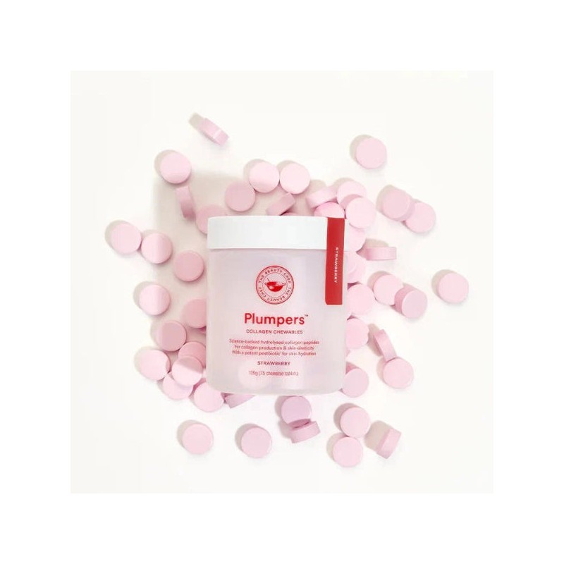 The Beauty Chef Plumpers Collagen Chewables Strawberry