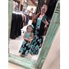 Qin.Orianna Mommy and Me Boho Floral Family Matching Maxi Dress