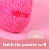 Body Powder Puff 6’’ Ultra Soft Washable Large Round Velour