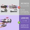 Gloate Dust Bin Replacement for Dyson V11 V15 SV14 SV15