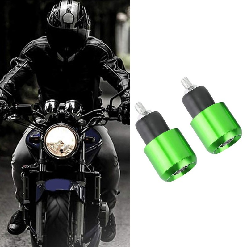 Handlebar CNC Aluminum Bar End Caps, 2Pcs Universal 18-22 Mm