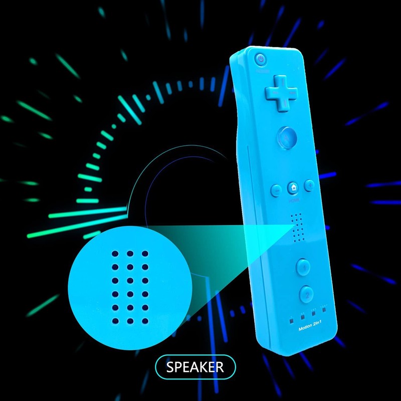 Remote Controller for Wii/Wii U with Motion Plus, with Silicone