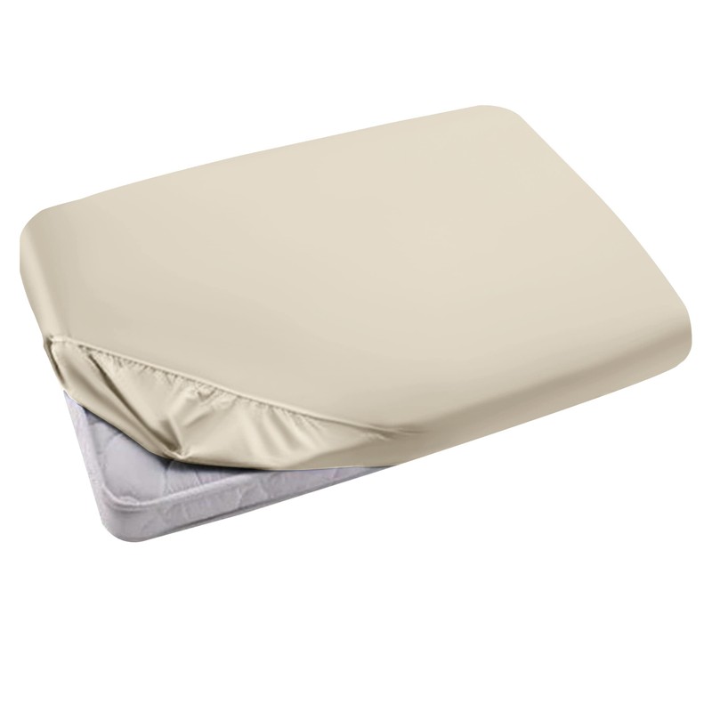 Moonlight Bedding King Size Brushed Polyester Fitted Sheet, 152 x