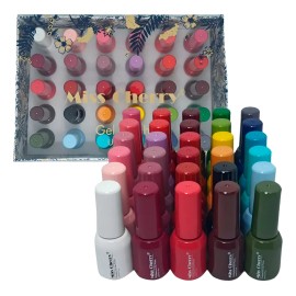 Miss Cherry Gel Esmalte Para Uñas Semipermanente Gama 30pzs