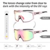 Suertree Photochromic Cycling Glasses Men Women Clear Sports Sunglasses Mountain