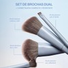 Mar Cosmetics Set de 4 Brochas 2 en 1