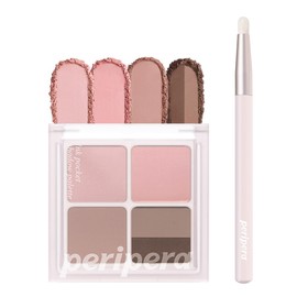 Peripera Ink Pocket Eyeshadow Palette + Free Gift, 012 Pink in Innocence, 1 piece / 페리페라 잉크포켓 섀도우 팔레트+증정, 012 청순에 빠진 핑크, 1개