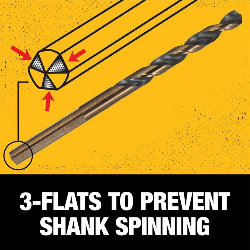 DEWALT Drill Bit Set, 14-Piece, 135 Degree Split Point, For