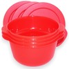 Tupperware Set of 3 Crystalwave Microwave Bowls 4.25, 6.25 and