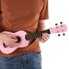 21 Inch Ukulele Set Glossy Bright Soft String Orchestral Instrument