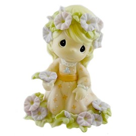 Precious Moments YOU SHALL RECEIVE A CROWN OF Porcelain Faith 113965