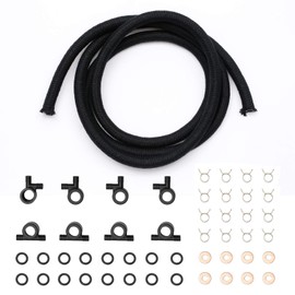 Kit de línea de retorno de inyector de combustible diesel compatible con Ford Non-Powerstroke 1989-1994 7.3L