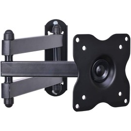 VideoSecu Articulating Arm Tilt Swivel TV Wall Mount Bracket for Most 19-31" TV Monitor Display VESA 100X100 75X75 ML12B Bay