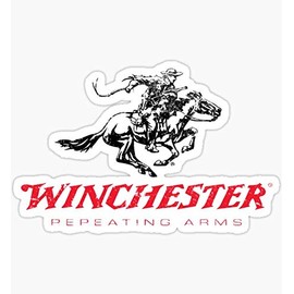 Gun Nuts - Winchester Repeating Arms - Sticker Graphic - Auto, Wall, Laptop, Cell, Truck Sticker for Windows, Cars, Trucks