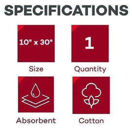 Dealmed 10" x 30" Multi-Trauma Dressing – Sterile Emergency Oversized Pad, Superior Absorbency, Protection and Padding, Wound Care Product for First Aid Kit (Pack of 1)