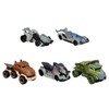 Hot Wheels Character Cars Velociraptor Blue, Toy Vehicle for Ages