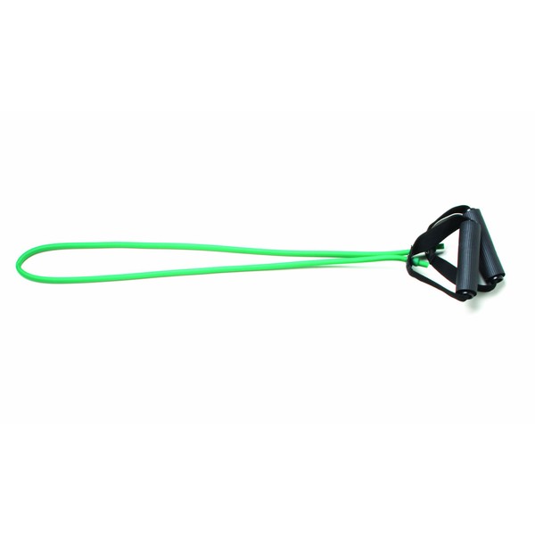 CanDo 10-5553 Tubing with Handles Exerciser, 36", Green-Medium