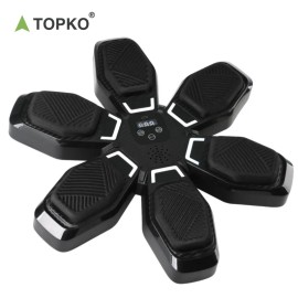 TOPKO US Warehouse Music Boxing Machine Home Use Smart Music Boxing Training Machine with Boxing Gloves for AdultsSize: 40*42.5*4.8cm, Color: Black