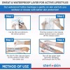Steri+Skin Tattoo Aftercare Healing Wrap - 10 Pack 6x8 Transparent