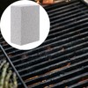 SHEUTSAN 16 Pack Gray Grill Brick, 3.9 x 2.7 x