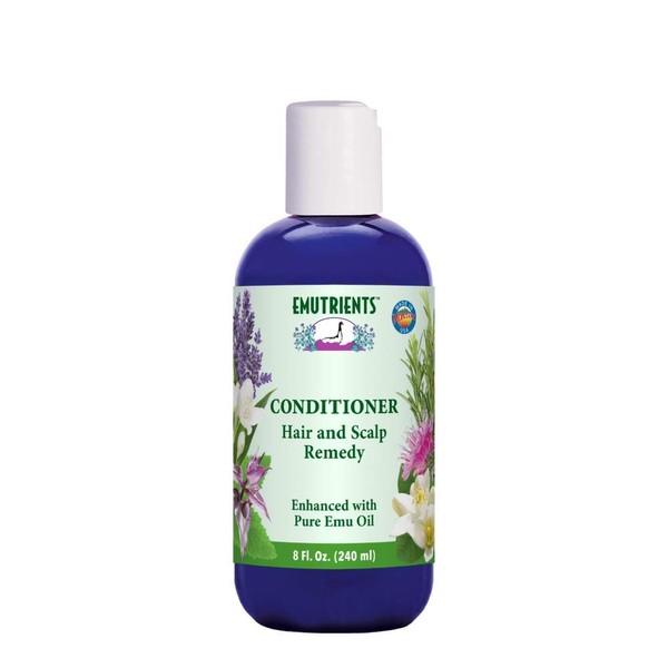 Montana Emu Ranch - EMUtrients Conditioner 8 Ounce Bottle - Made with Pure Emu Oil