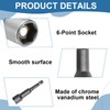 10mm hex bit, 10mm Socket, Impact Drive Socket Sets, Allen