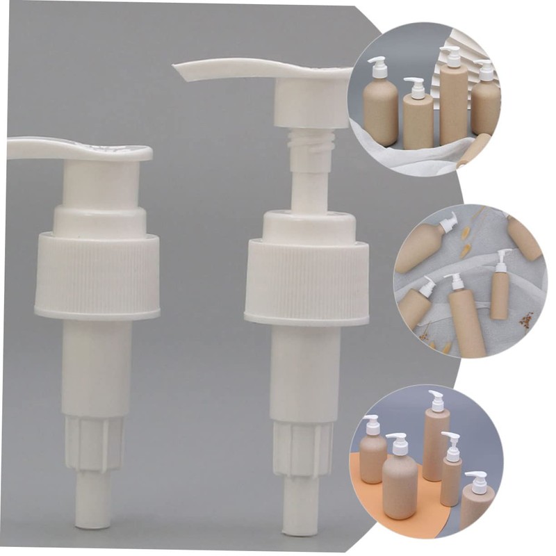 VICASKY 2pcs Refillable Pump Bottles Travel Containers for Shampoo Conditioner