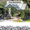 50 Sets Aluminium Greenhouse Nuts and Bolts for Building and