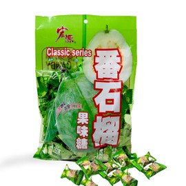 Hongyuan Fruit Candy 宏源 水果糖 系列 350g (Guava Candy番石榴糖, pack of 4)