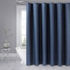 Dynamene Extra Long Shower Curtain,96 Inch Long Waffle Weave Heavy