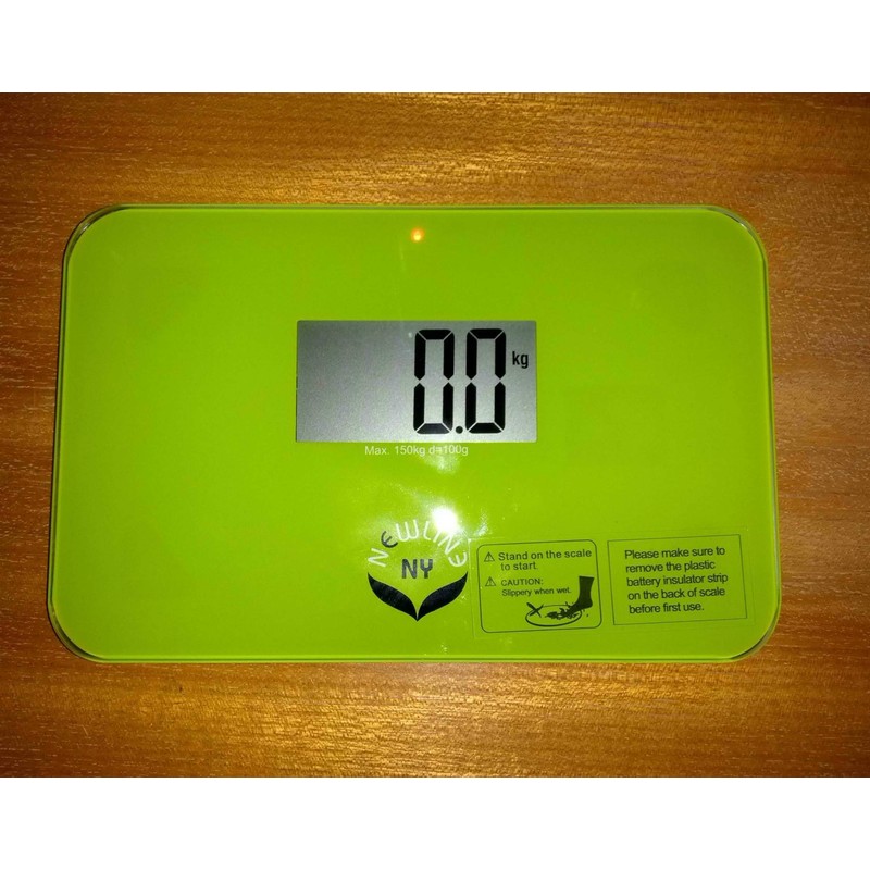 NewlineNY Auto Step On Super Mini Travel Bathroom Scale, 5.25"