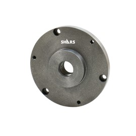 Shars 8" Fully Machined Threaded Back Plate 1-1/2-8 for 3 or 4 Jaw Self Center Chucks 202-6201 R