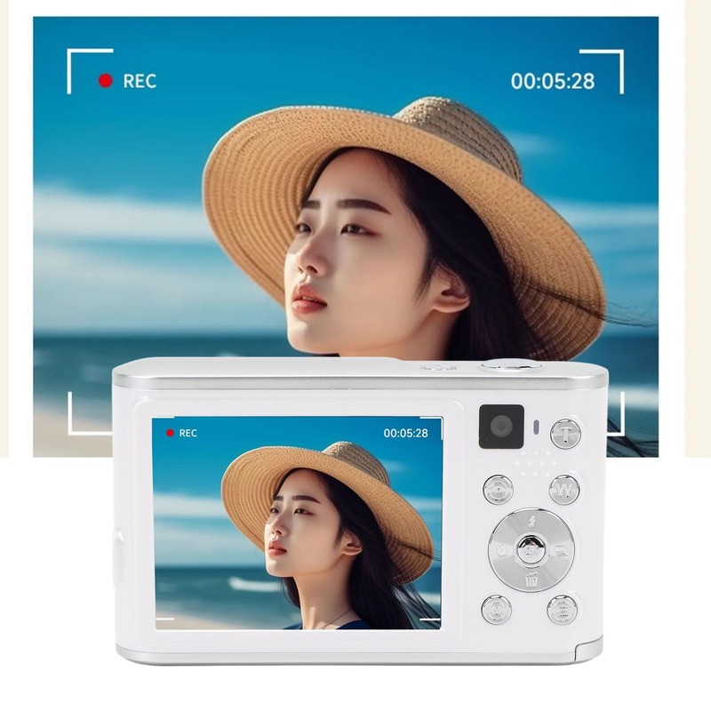 Digital Camera, 4K Autofocus Vlogging Camera for YouTube, 48MP 16X
