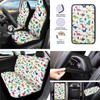Uskorhein Cartoon Mini Dinosaur T-rex Hand Drawing Car Seat Cover