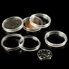 Ettonsun 100Pcs 30mm Coin Holder Capsules for Collectors Coin Collection