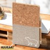 Huuraa Capybara Silhouette Notebook DIN A5 80 Sheets Including Ballpoint