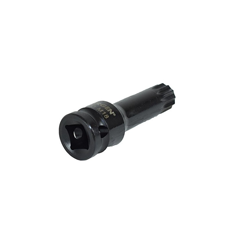 M18 x 78mm 1/2" Drive Extra Long Impact Spline Socket