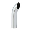 5" OD×24" Curved Chrome Exhaust Stack Pipe