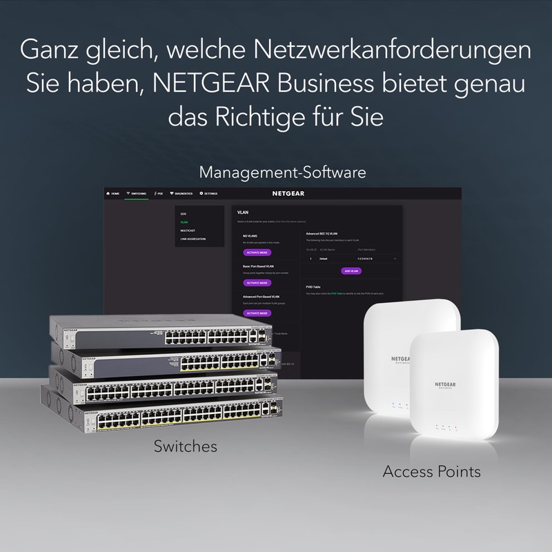 NETGEAR 8-Port Gigabit Ethernet Plus Switch (GS108E): Managed, Desktop or