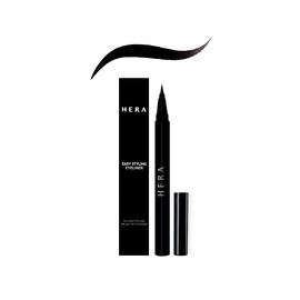Hera NEW Easy Styling Eyeliner 0.5g Brush Pen Type (No. 1 Black) / 헤라 NEW 이지 스타일링 아이라이너 0.5g 붓펜 타입 (1호 블랙)