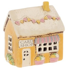 Shudehill Giftware Village Pottery Shops and Cafe Tealight Houses - Greengrocers, Tea Rooms, Florist & More (Cards & Gifts)
