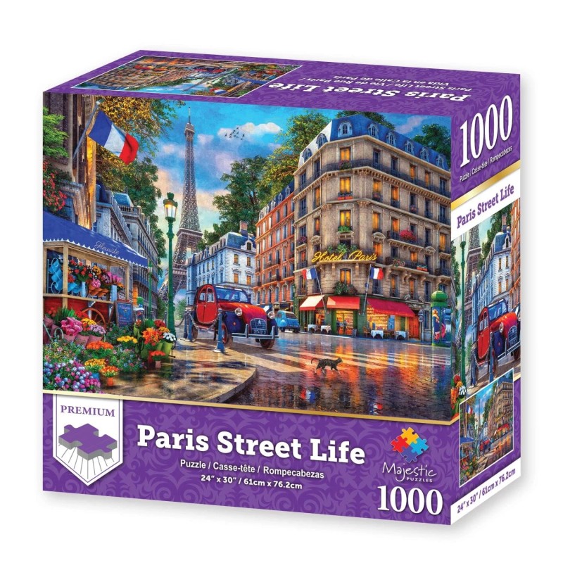 Springbok Majestic by Springbok 1000 Piece Jigsaw Puzzle Paris Street