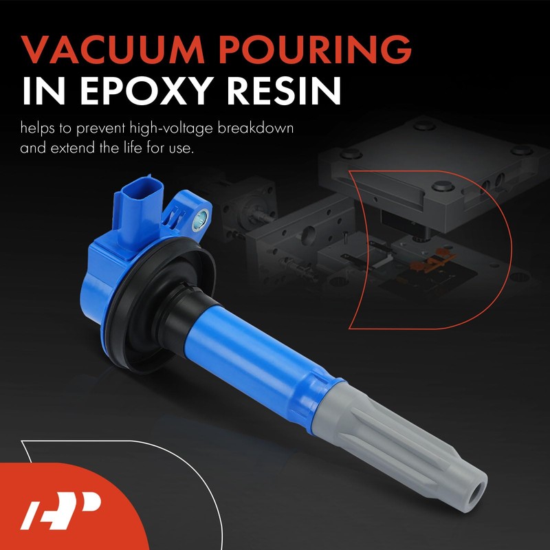 A-Premium Engine Ignition Coil Pack Compatible with Ford F-150 F150