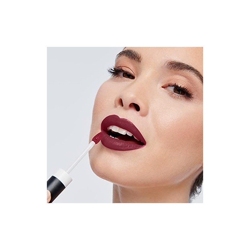 ésika Labial Líquido Hidracolor Mate, Vino Misterio