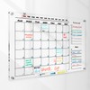 Acrylic Wall Calendar For Wall – 24” x 18” Dry