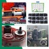 1410 Pcs Carbon Steel Hex Nut & Flat Washer &