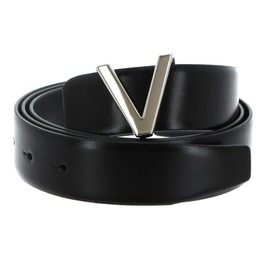 Valentino Women's Dario Belt, Nero / Oro
